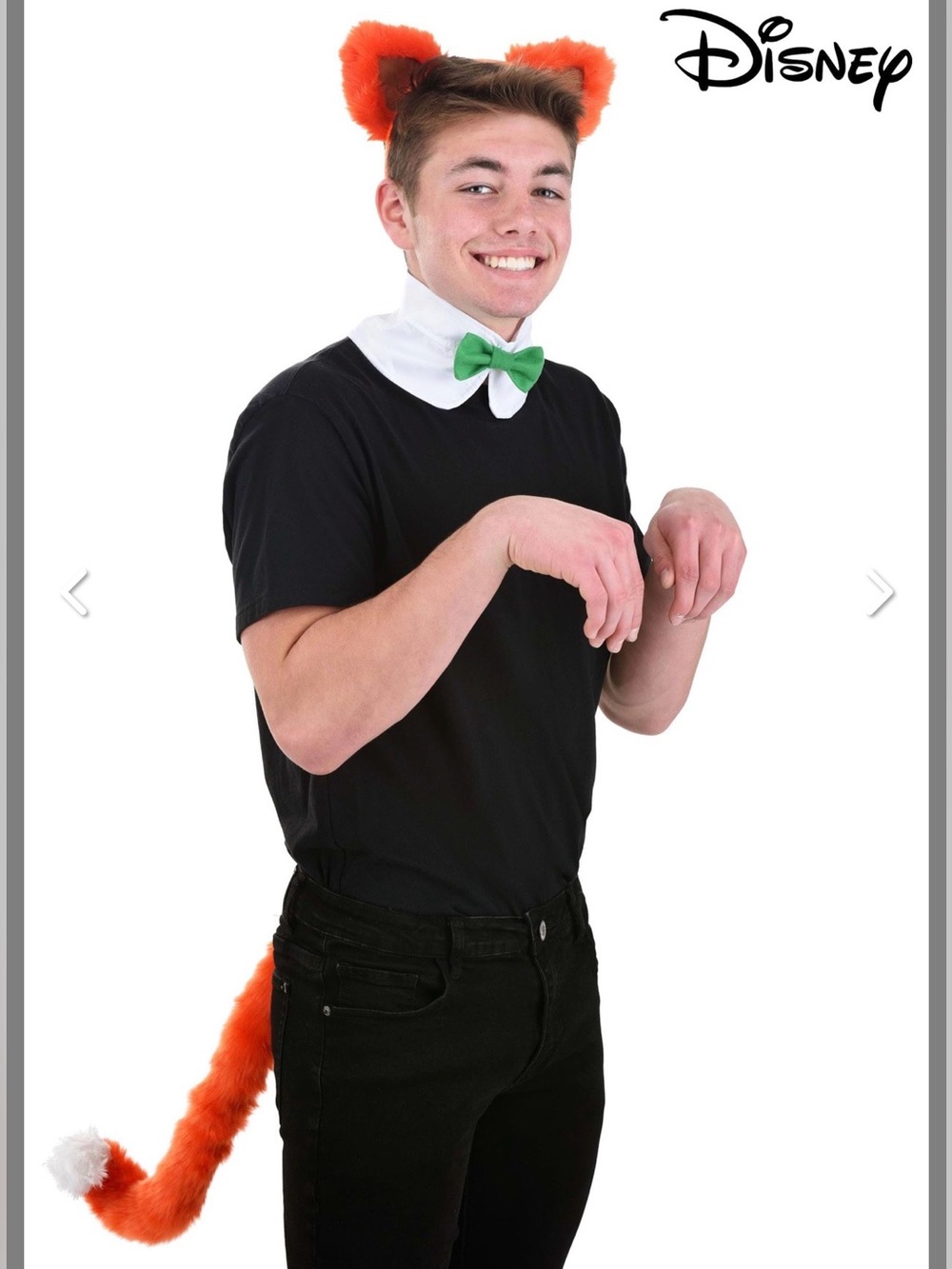 NWT Elope Disney Aristocats Thomas O’Malley plush headband collar and tail kit
